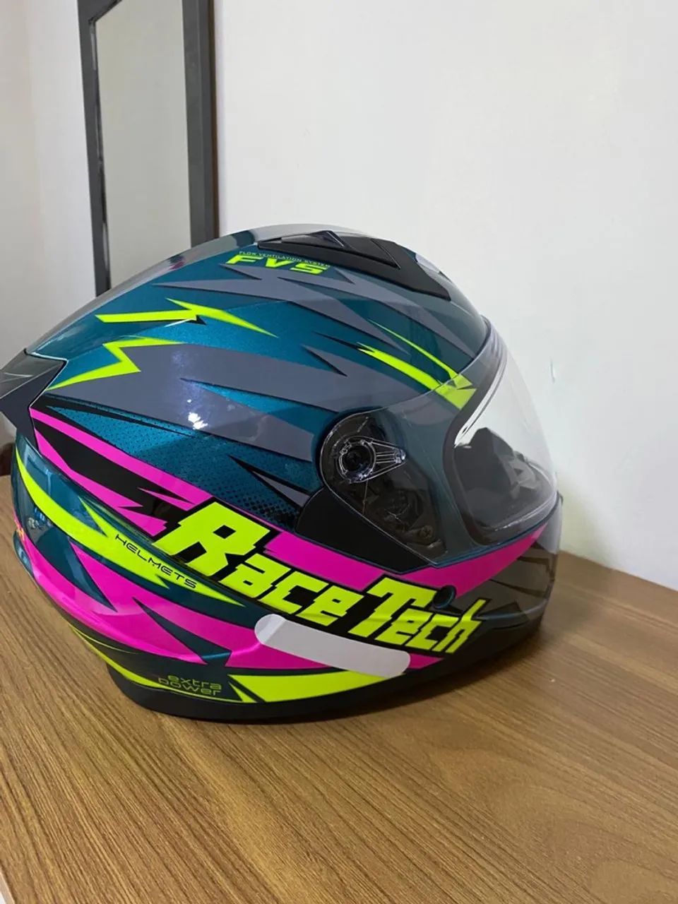 Capacete Race Tech - Foto 2
