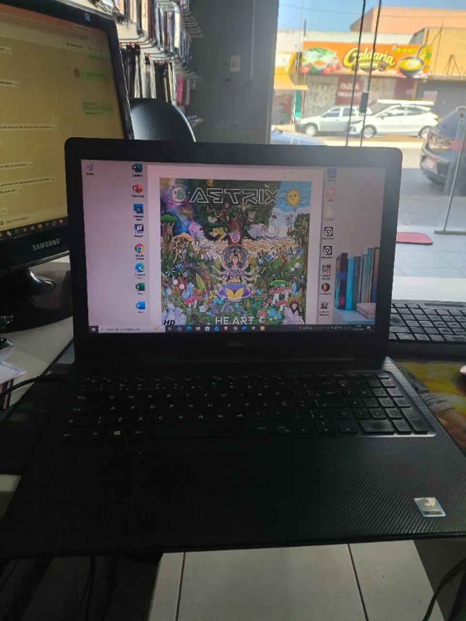 Notebook DELL Icore 5 de 8 geração 
