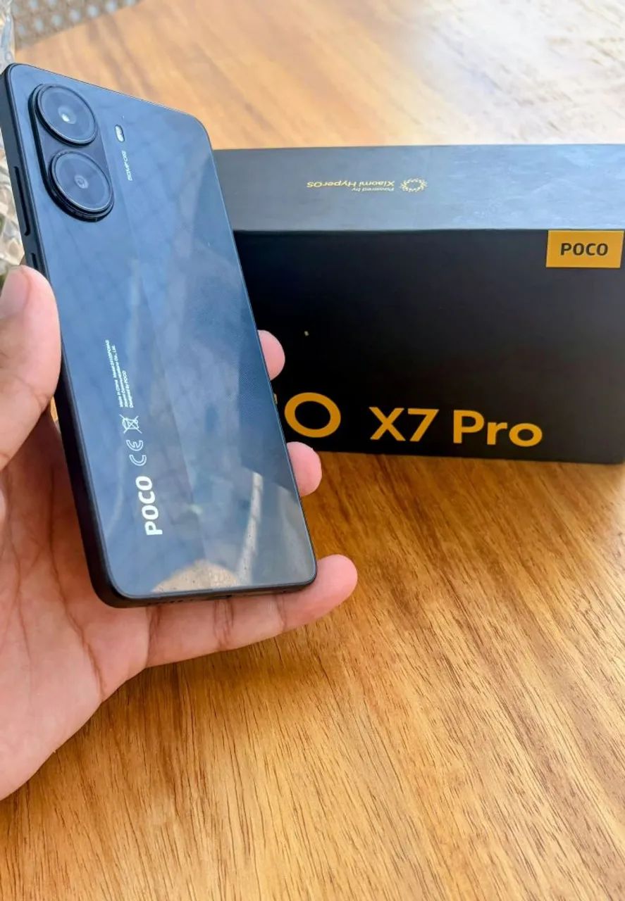 Poco x7 pro 512 novo