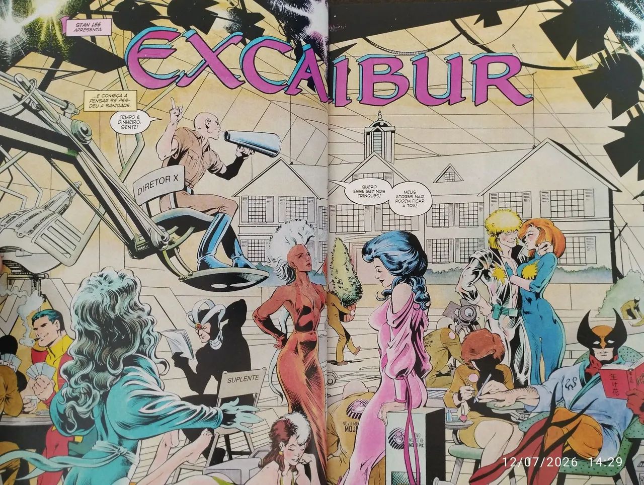 HQ quadrinhos Marvel X-Men Excalibur - Foto 3