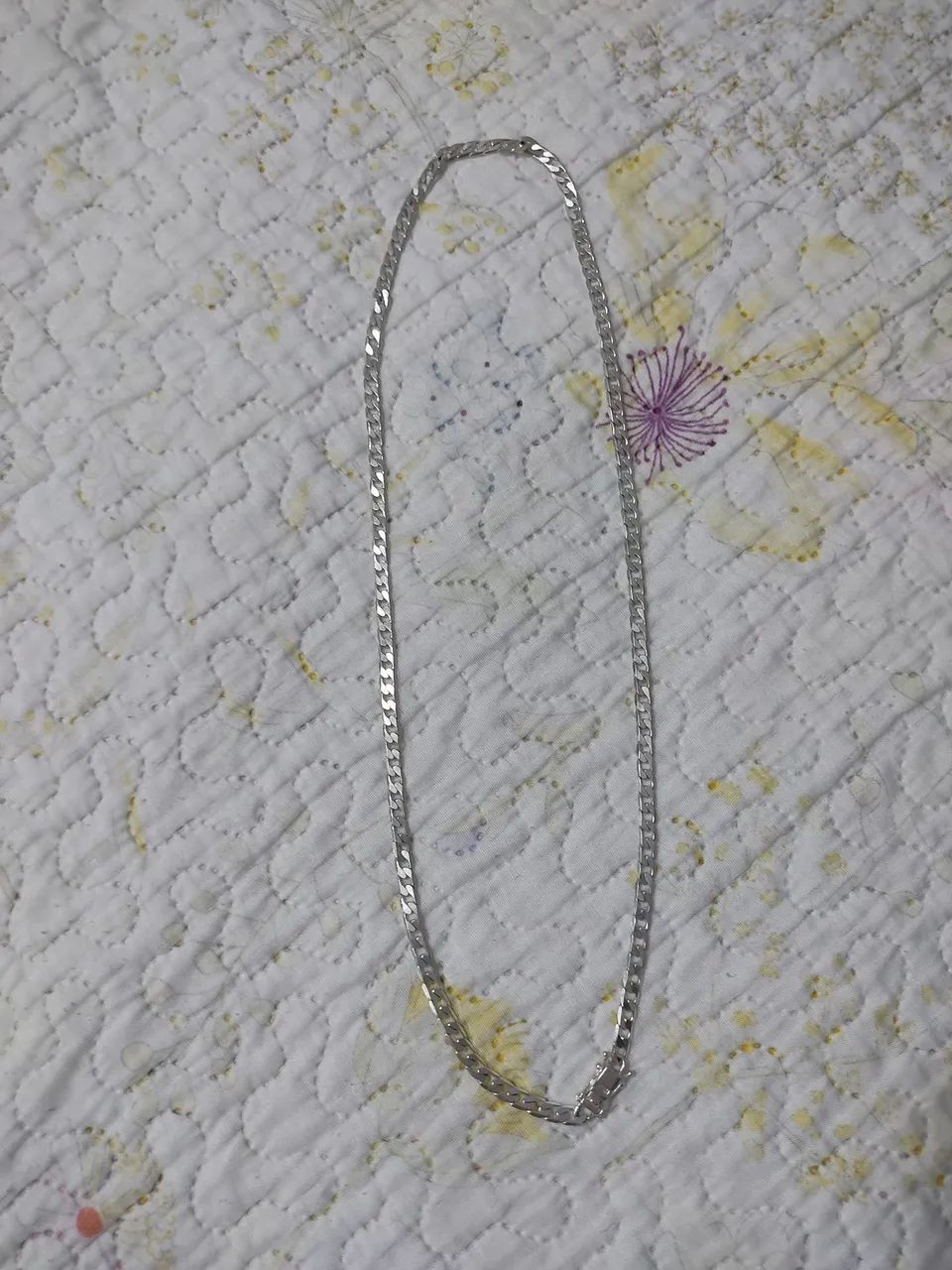 Vendo prata mst 925 fecho caixão 5mm