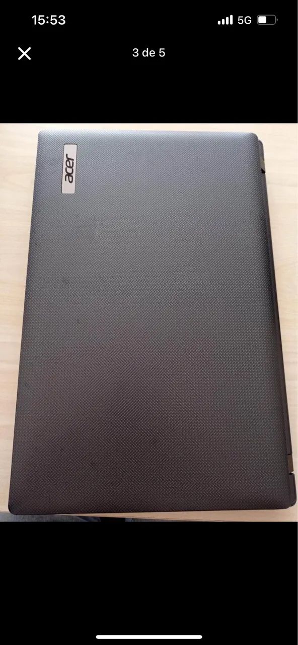 Notebook da Acer - Usado e funcionando perfeitamente  - Foto 4