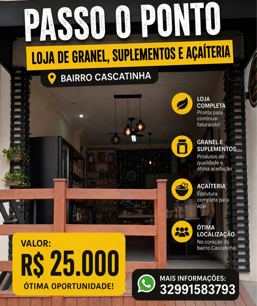 Passo o ponto.