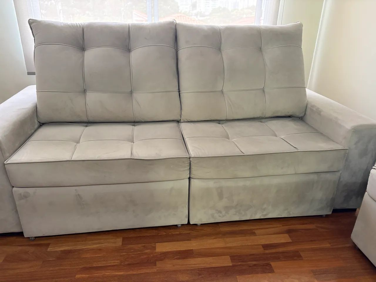 Vendo sofá 2 3 lugares bem conservado - Foto 3