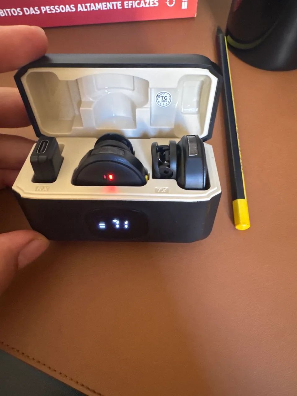 Microfone de lapela  - Foto 2