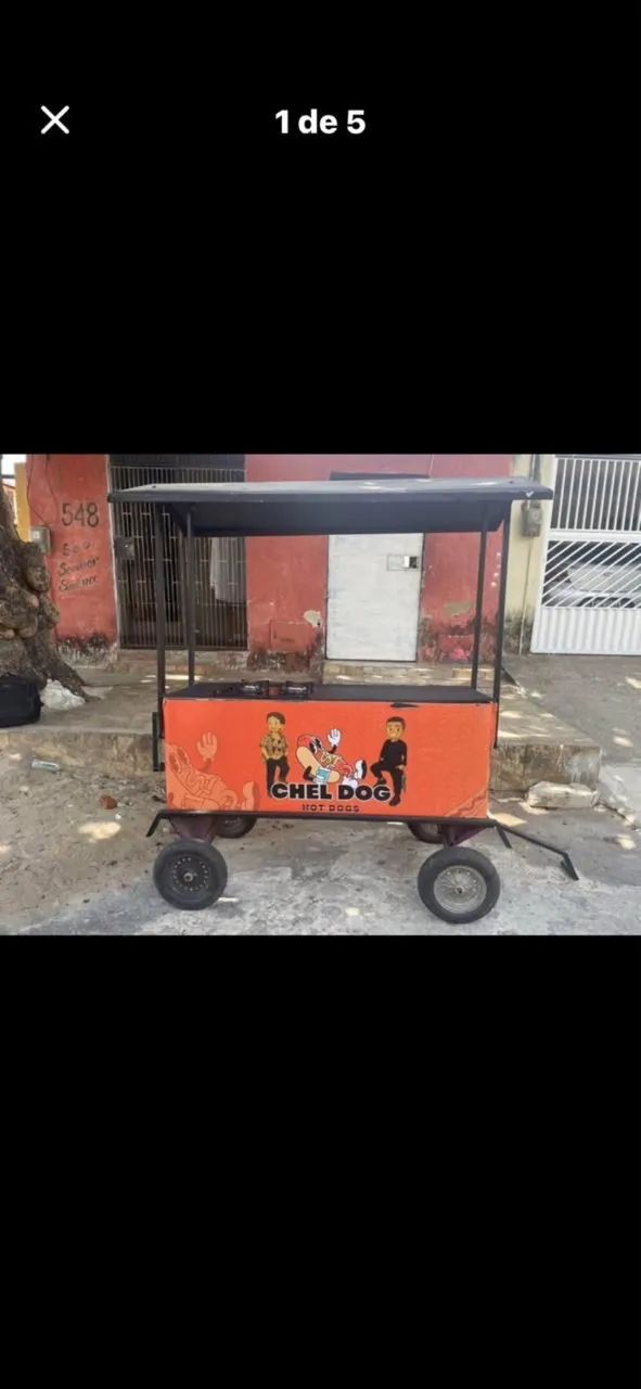 Carrinho de lanche  - Foto 3