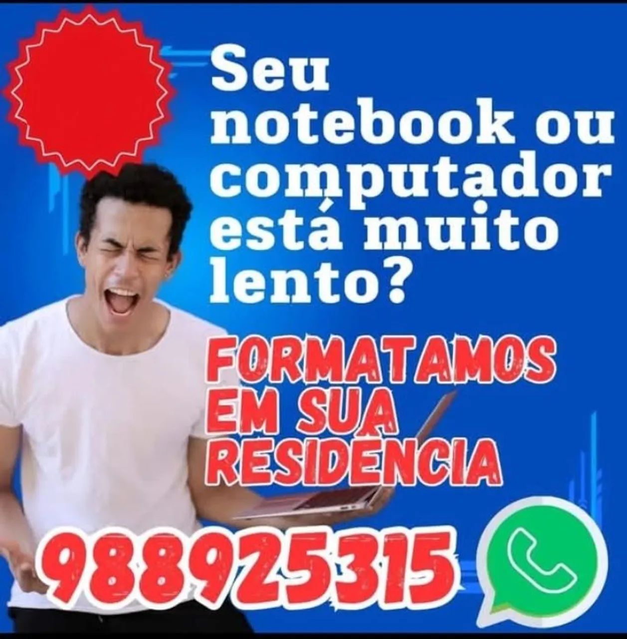 Formatação à domicílio 