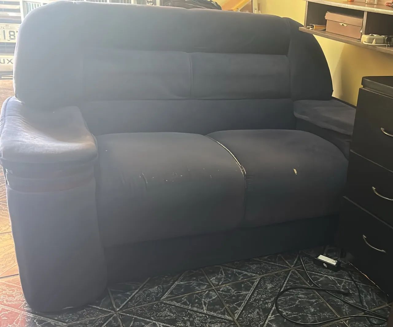 Vende Conjunto Sofá Pelmex (usado) - Foto 2