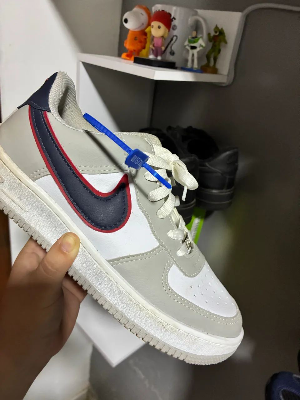 Nike Air Force 1 cinza 