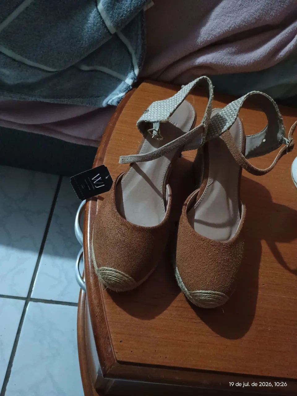 Sapato novo WJ