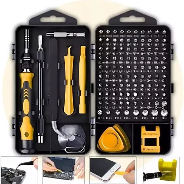 Kit Chaves de precisão para celular 115 peças  Bomvink Bom-3114 