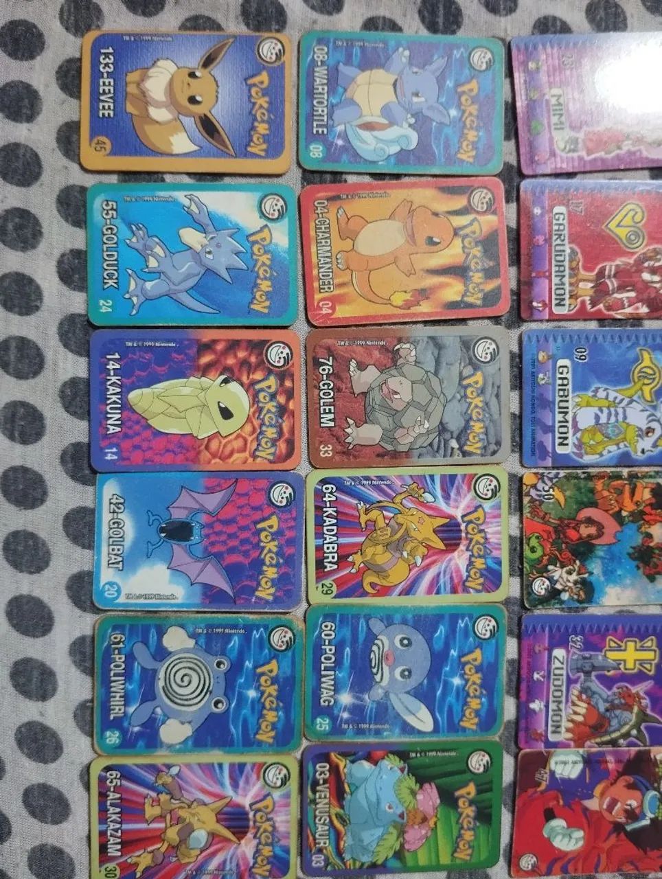 Coleção Digimon e pokémon Elma chips - Foto 3