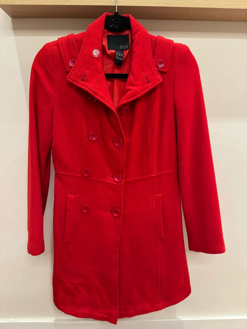 Casaco Colcci vermelho 