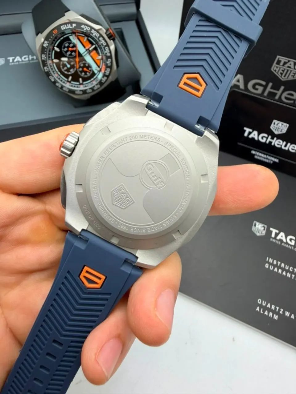 Relógio Tag Heuer Formula 1 Edição Especial Gulf - Foto 2
