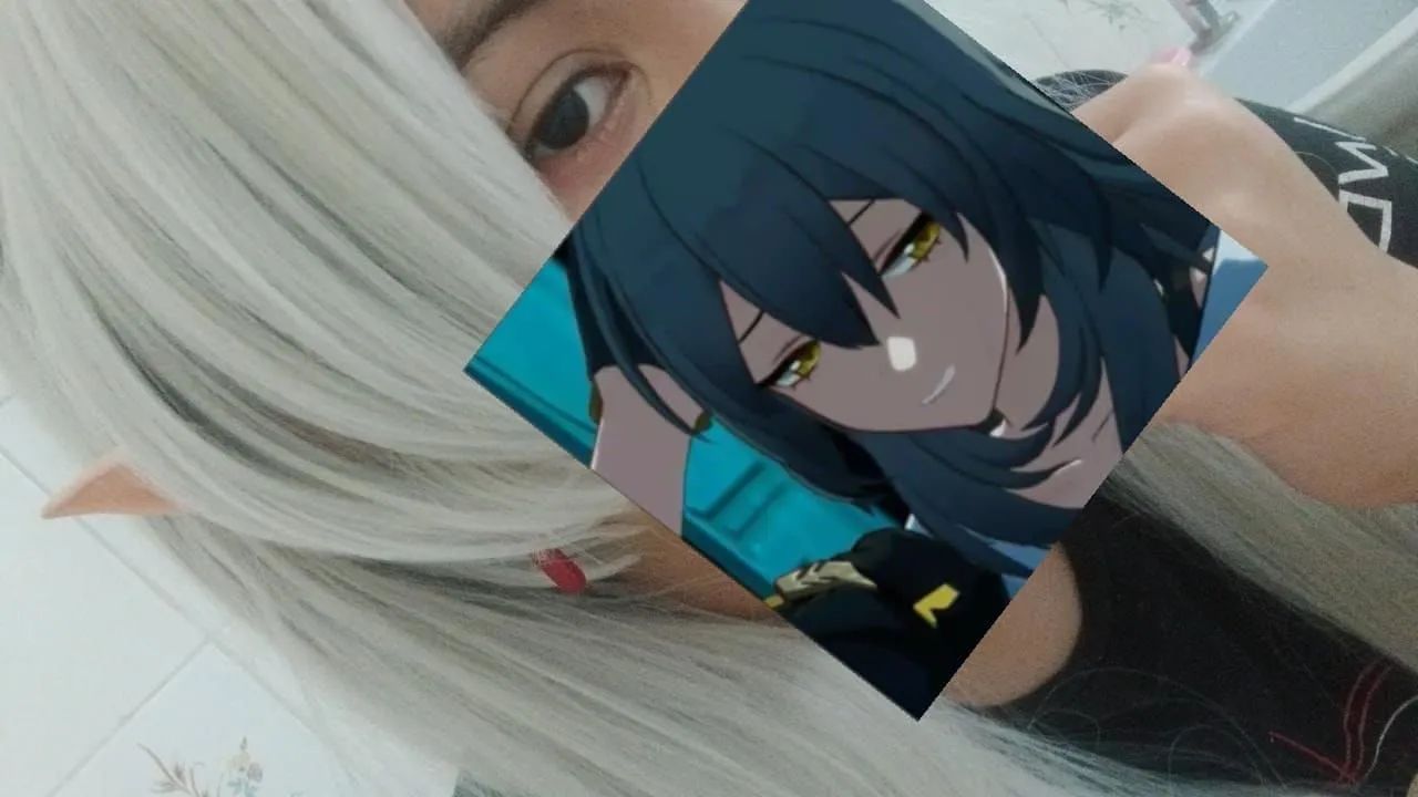Wig/Peruca Cosplay Frieren Doki Doki SR - Foto 5
