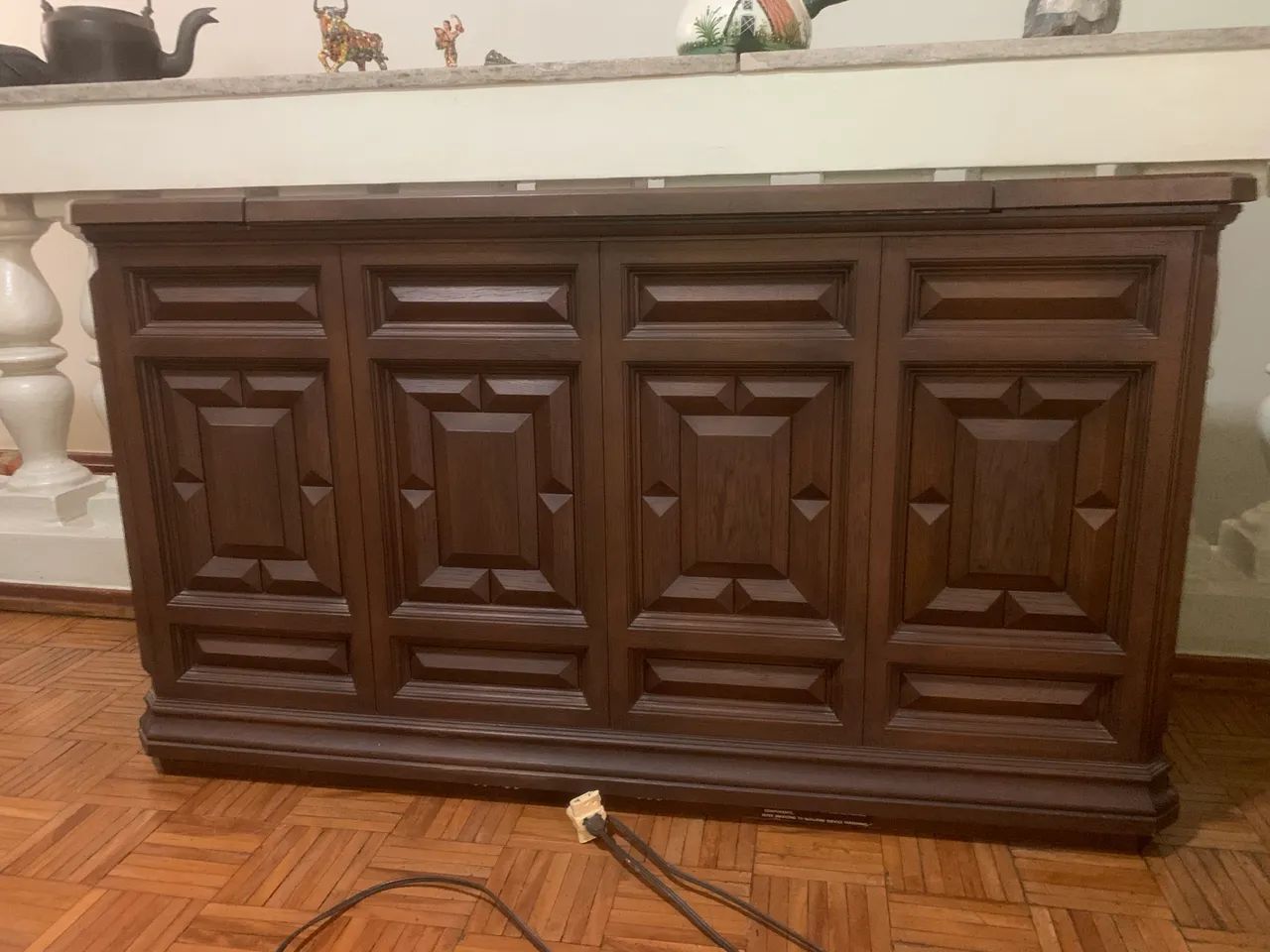 Móvel com vitrola e rádio  - Foto 2