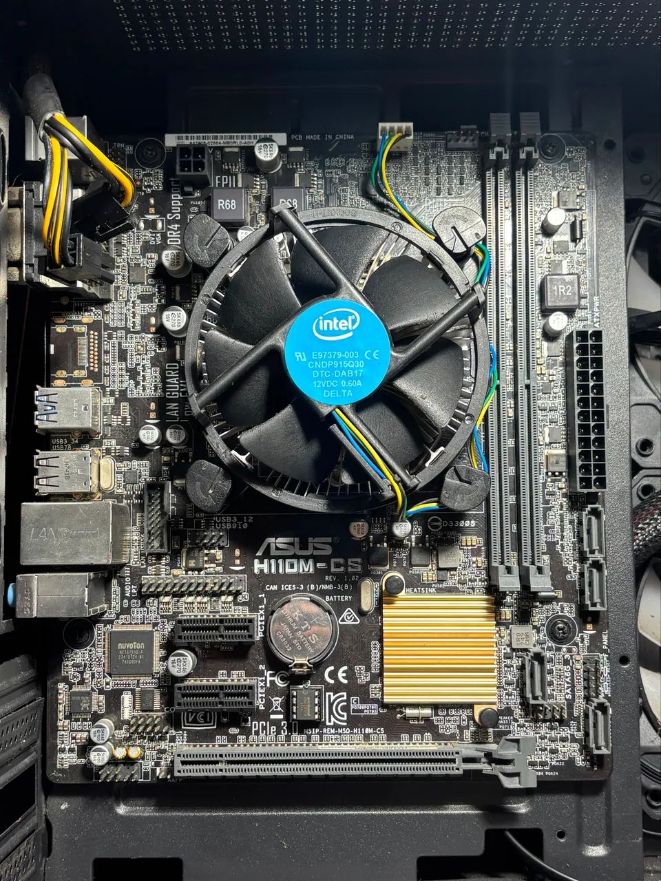 Kit Placa mãe ASUS H110M + Processador i5 7400 - Foto 2
