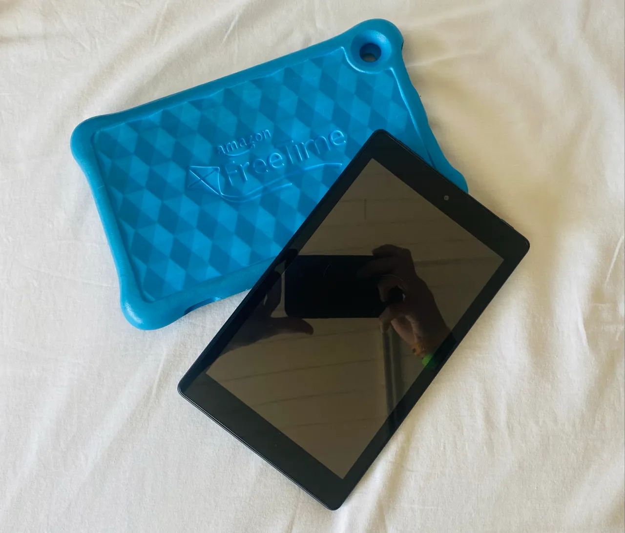 Tablet Amazon Fire HD 8 Kids Edition 32GB + Capa Original + Caixa e Acessórios - Foto 2