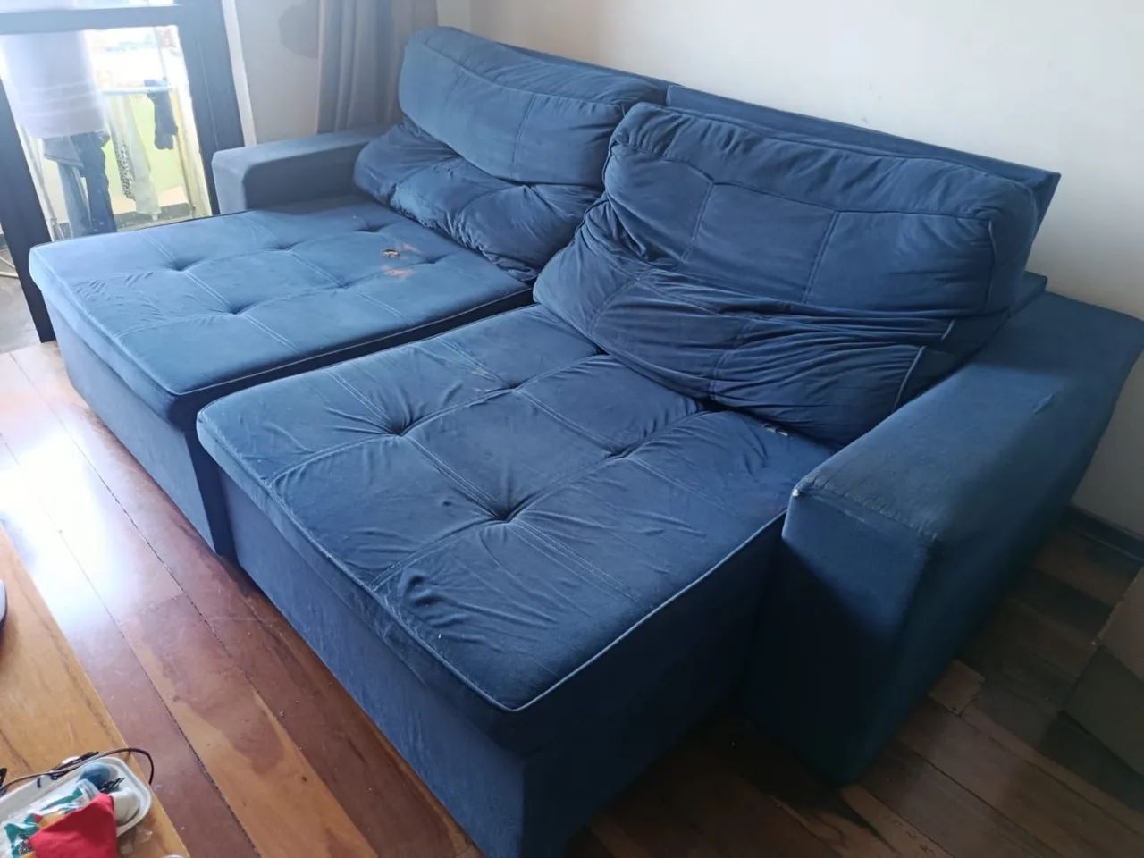 Sofá retrátil 4 lugares 