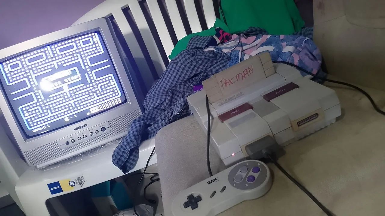 Super Nintendo + TV