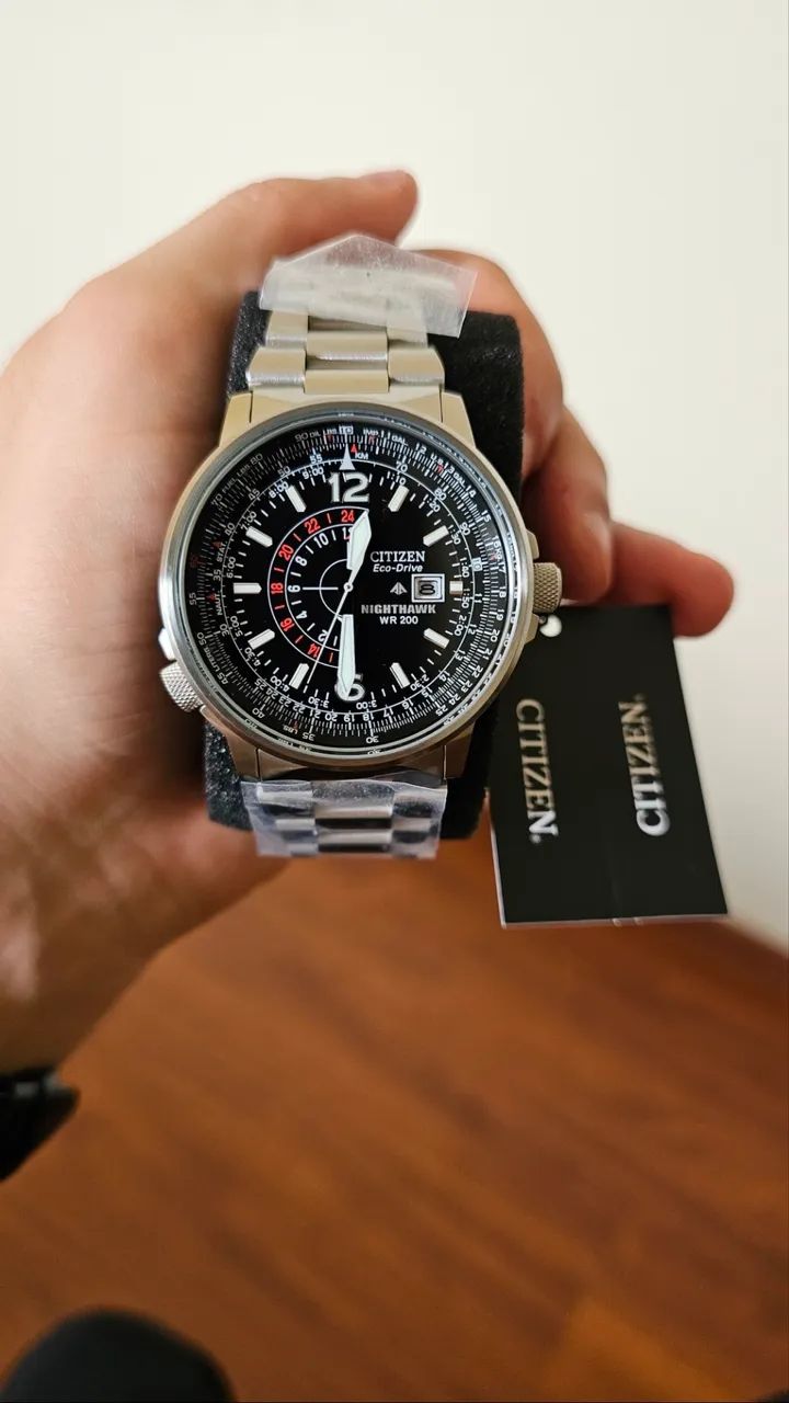 Relógio Citizen Promaster Nighthawk Eco-drive - Foto 3