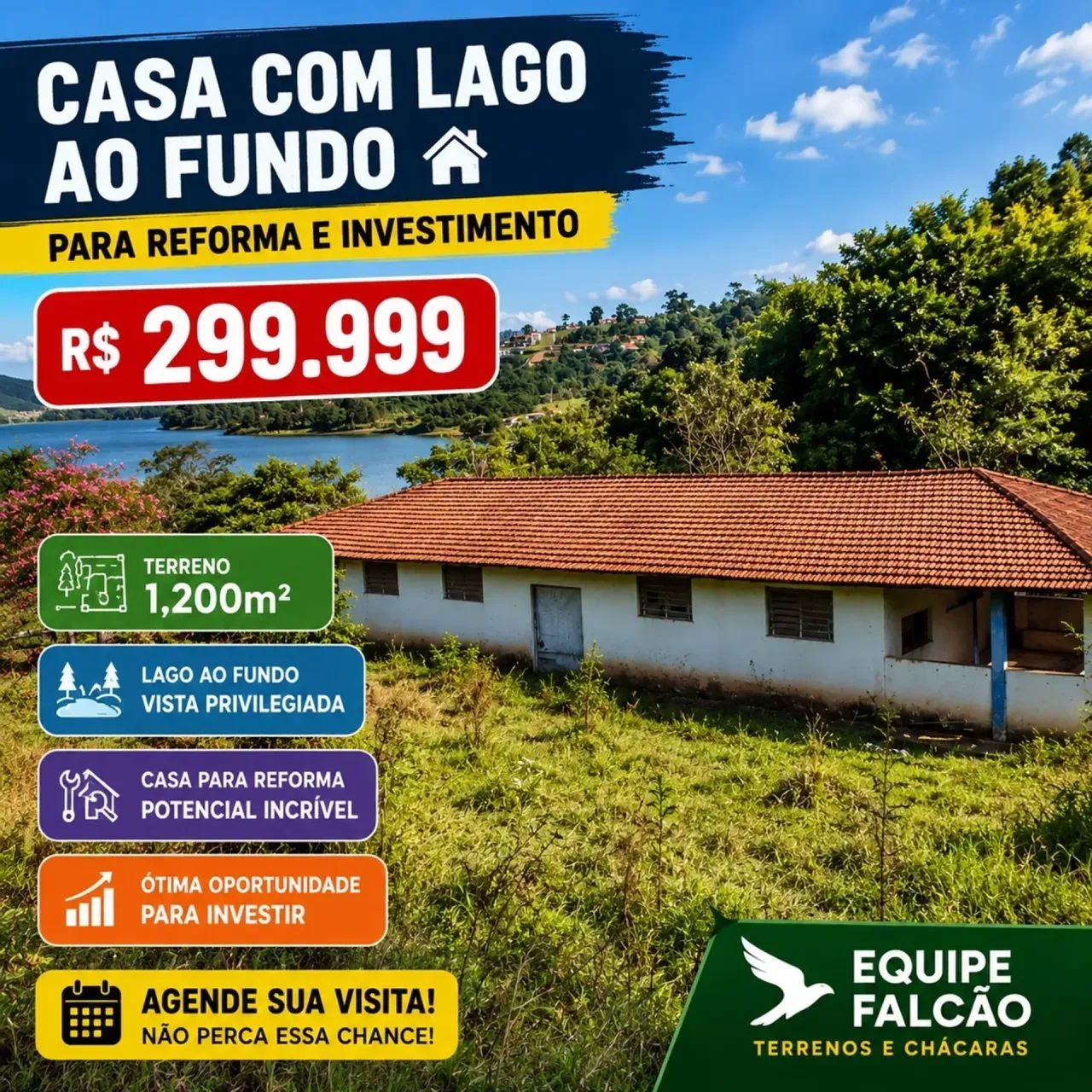 um lugar perfeito para quem busca tranquilidade!
