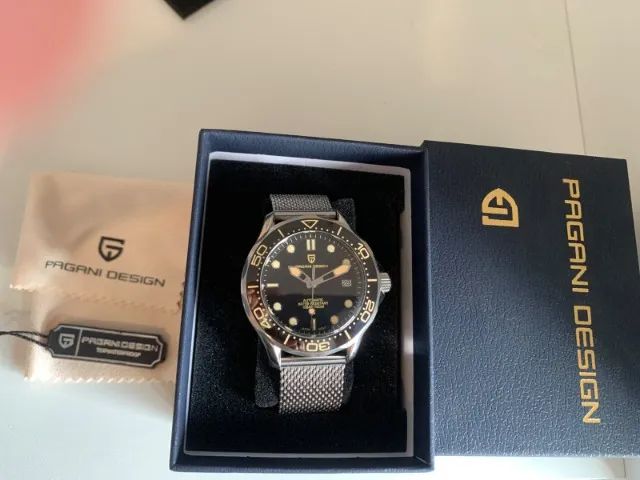 Relógio Pagani Design SeaMaster 007