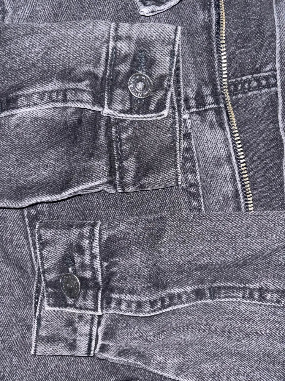 Jaqueta Sarja Cropped Preta - Foto 5