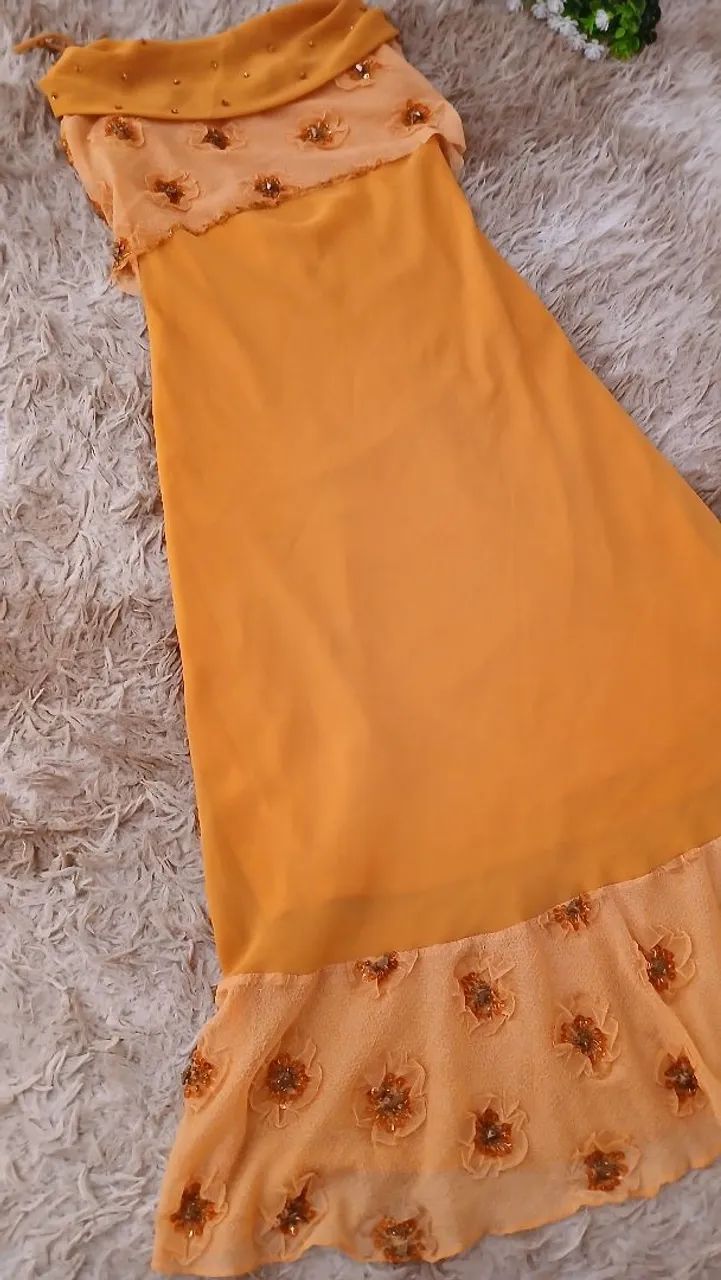 VESTIDO USADO 1 VEZ - Foto 2