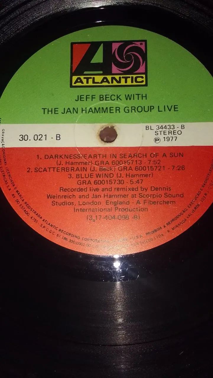 LP Jeff Back - The hammer group live - Foto 5