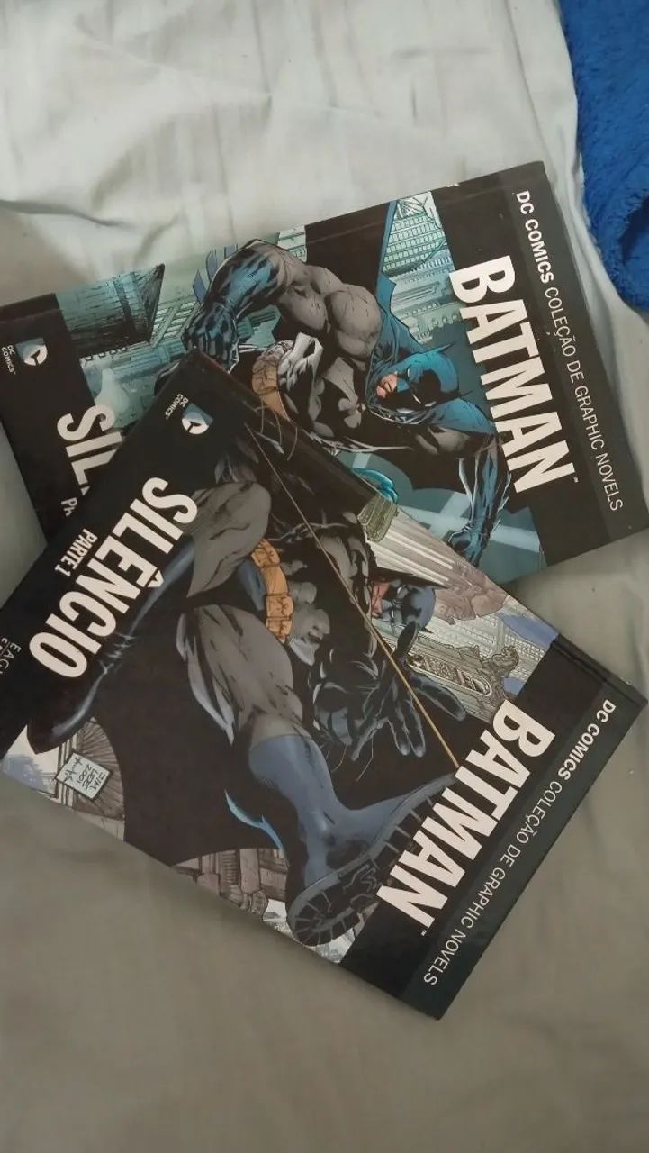 Batman silêncio parte 1 e 2 em perfeito estado