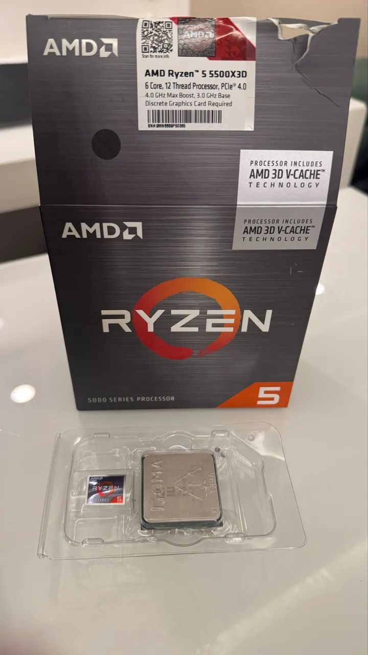 Processador RYZEN  5 5500X3D - Foto 3