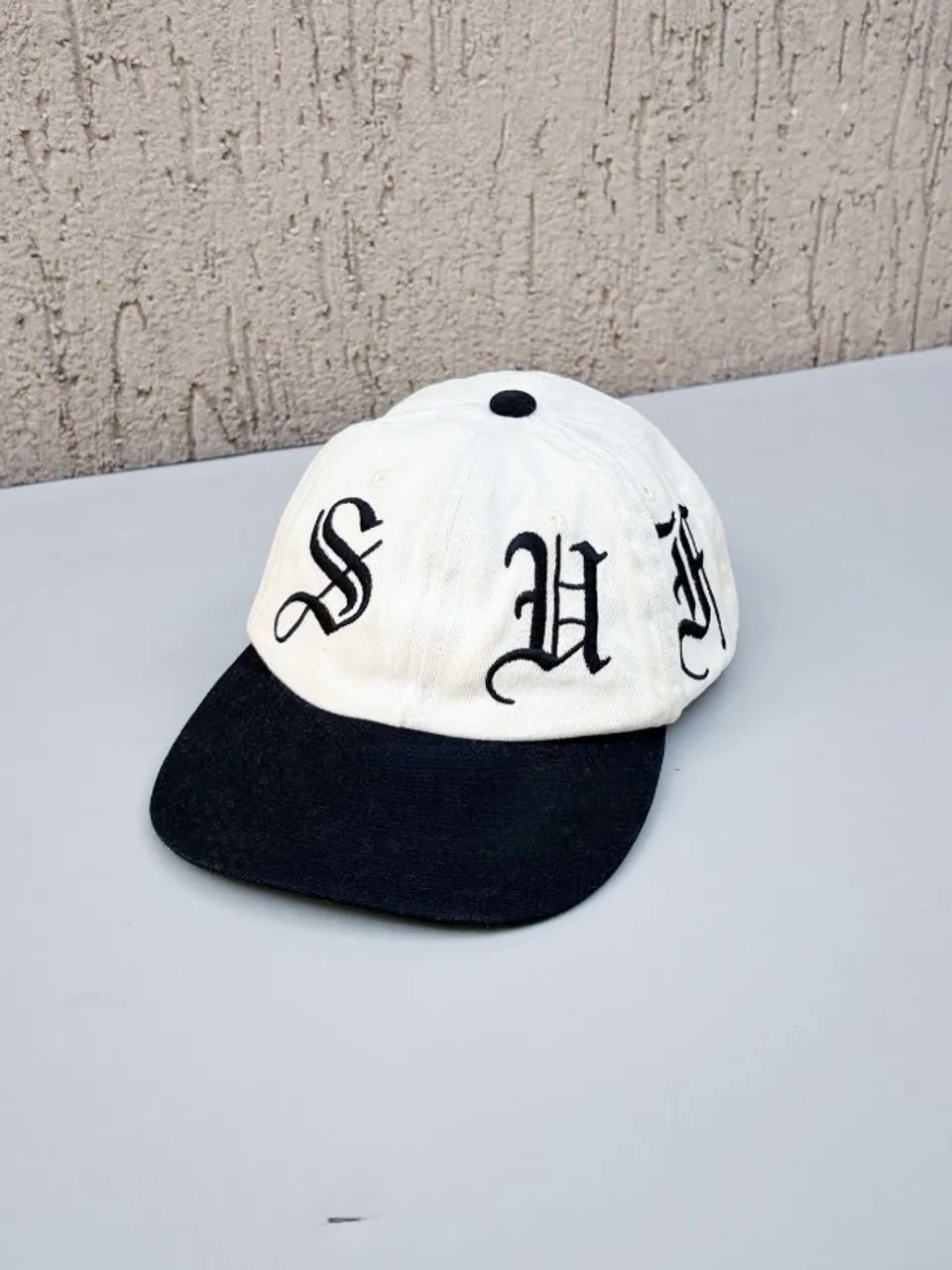Boné Sufgang 6 Panel $ Bordado Off White