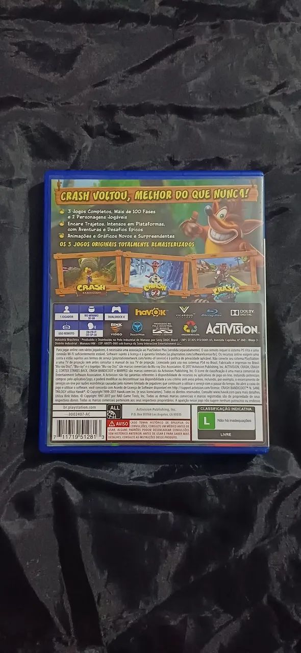 Crash N-Same Trilogy PlayStation4 - Foto 3