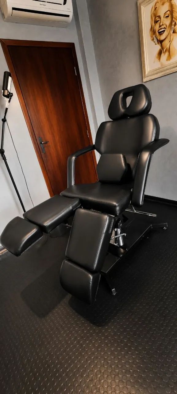Maca hidráulica dentista tatuador 