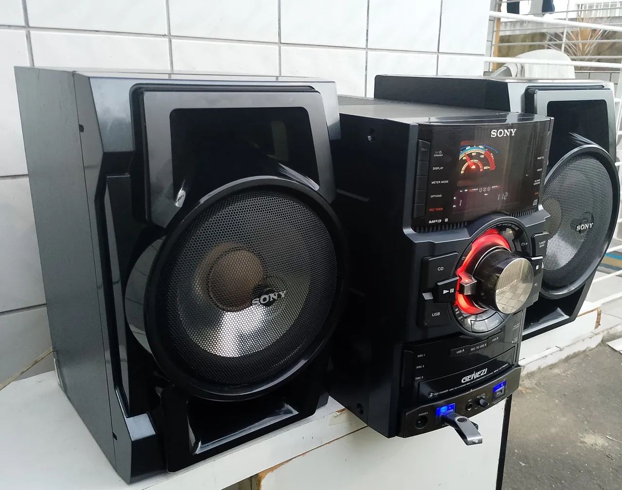 Som Sony Genezi c/ Bluetooth 