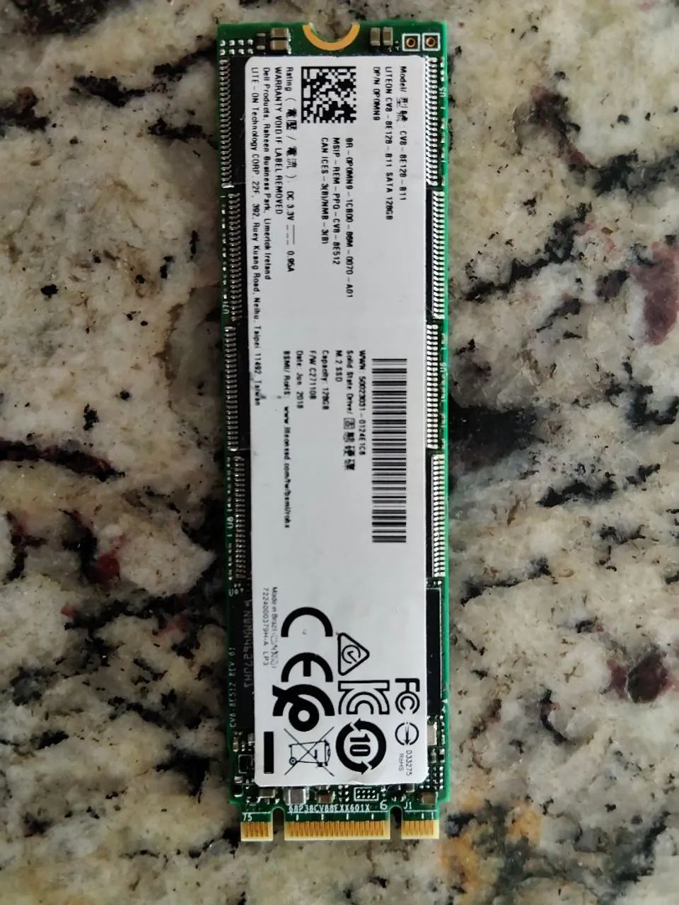 SSD 128GB NVME M.2