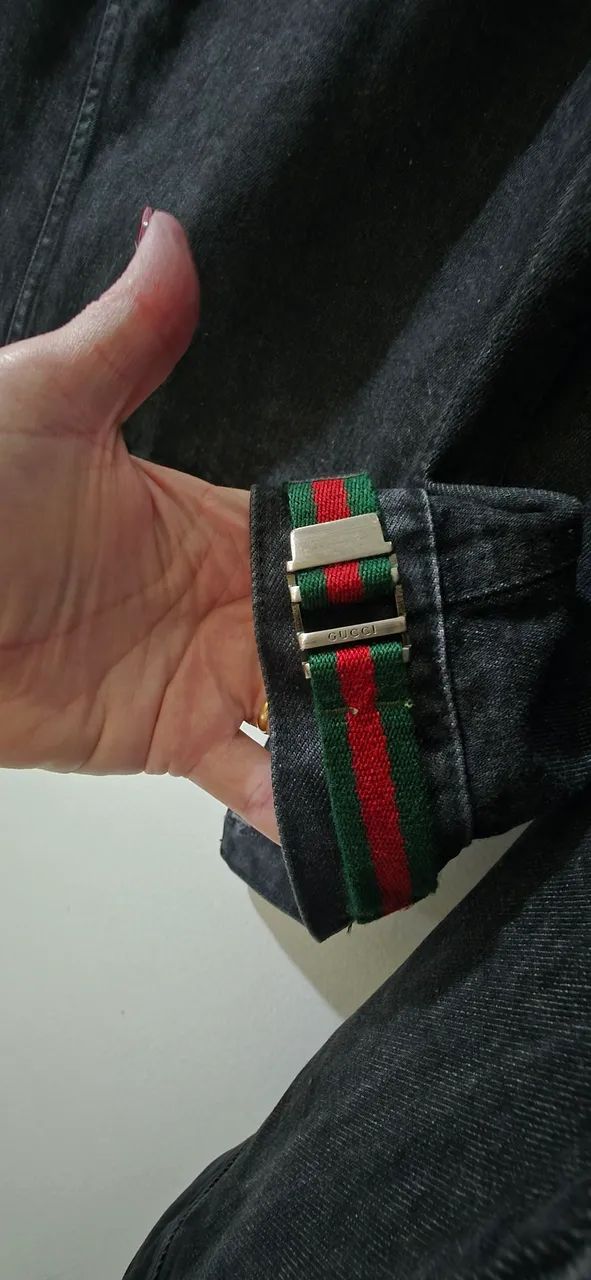 JAQUETA JEANS GUCCI - Foto 2