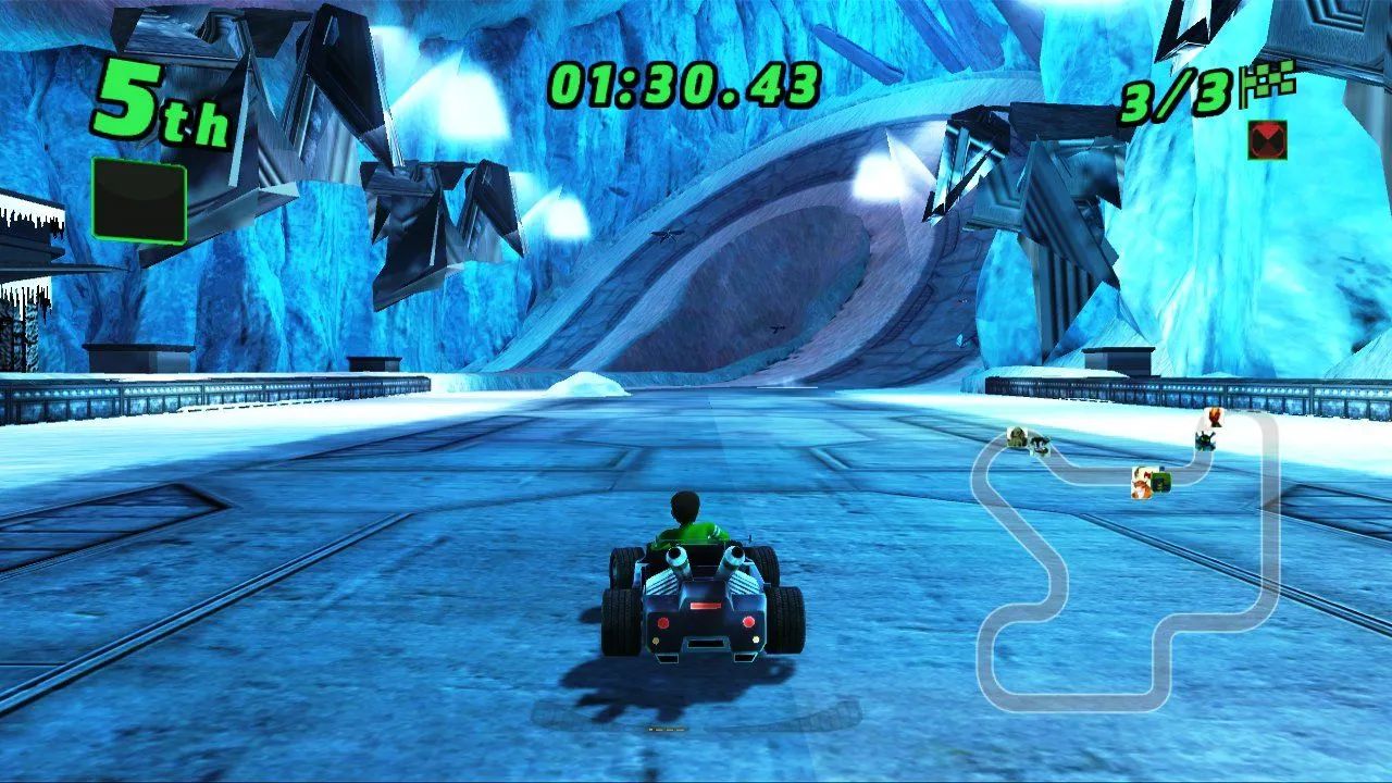 Jogo PS3 ben10 Galactic racing - Foto 5