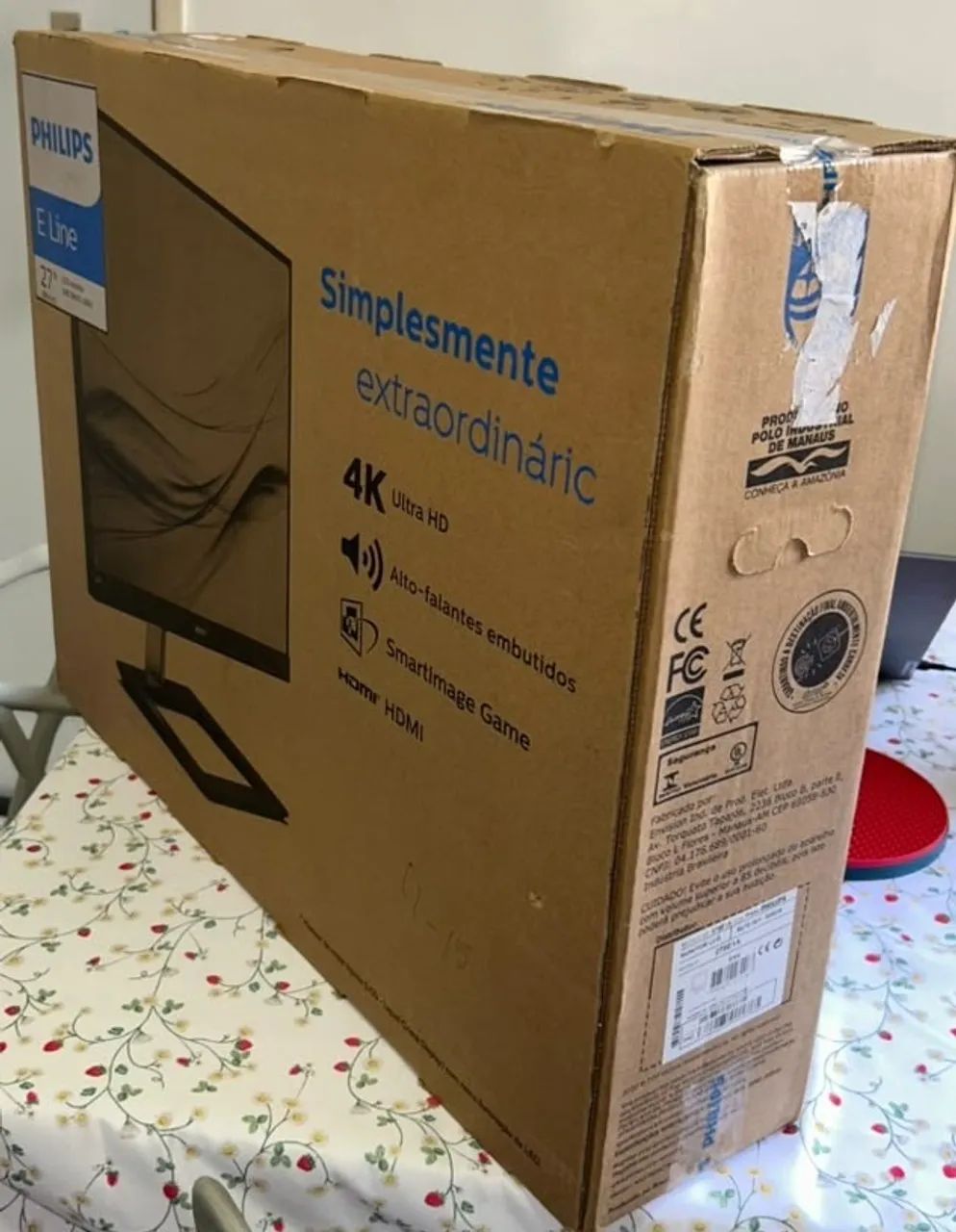 Monitor LCD PHILIPS E-Line 27" 4K HDMI SMARTIMAGE GAME - Foto 5