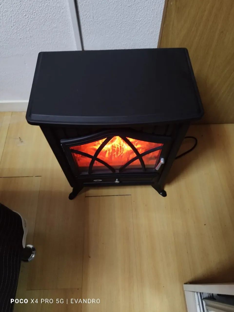 Aquecedor elétrico efeito 3d  - Foto 4