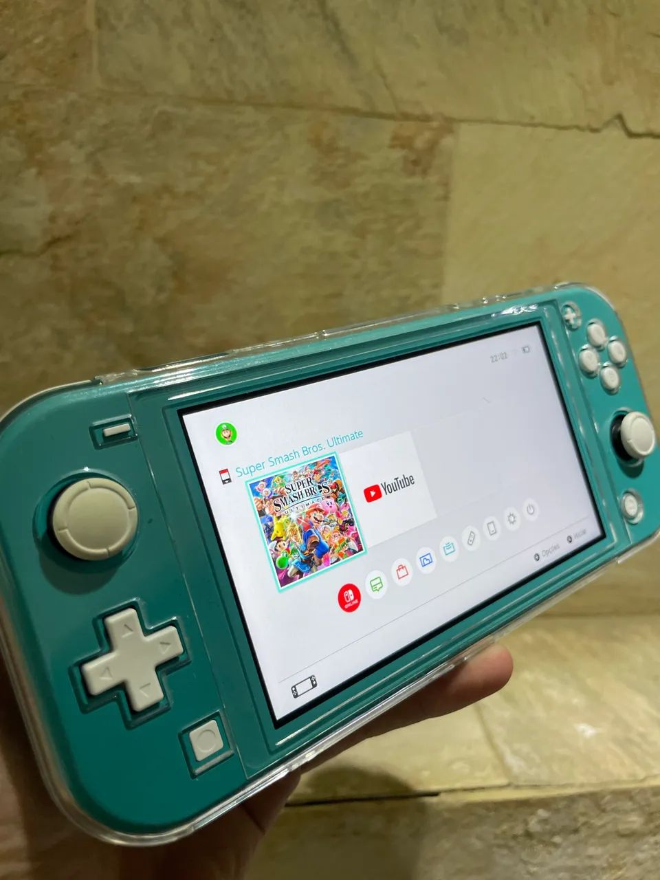 Nintendo Switch + JOGO SUPER SMASH BROS  - Foto 3