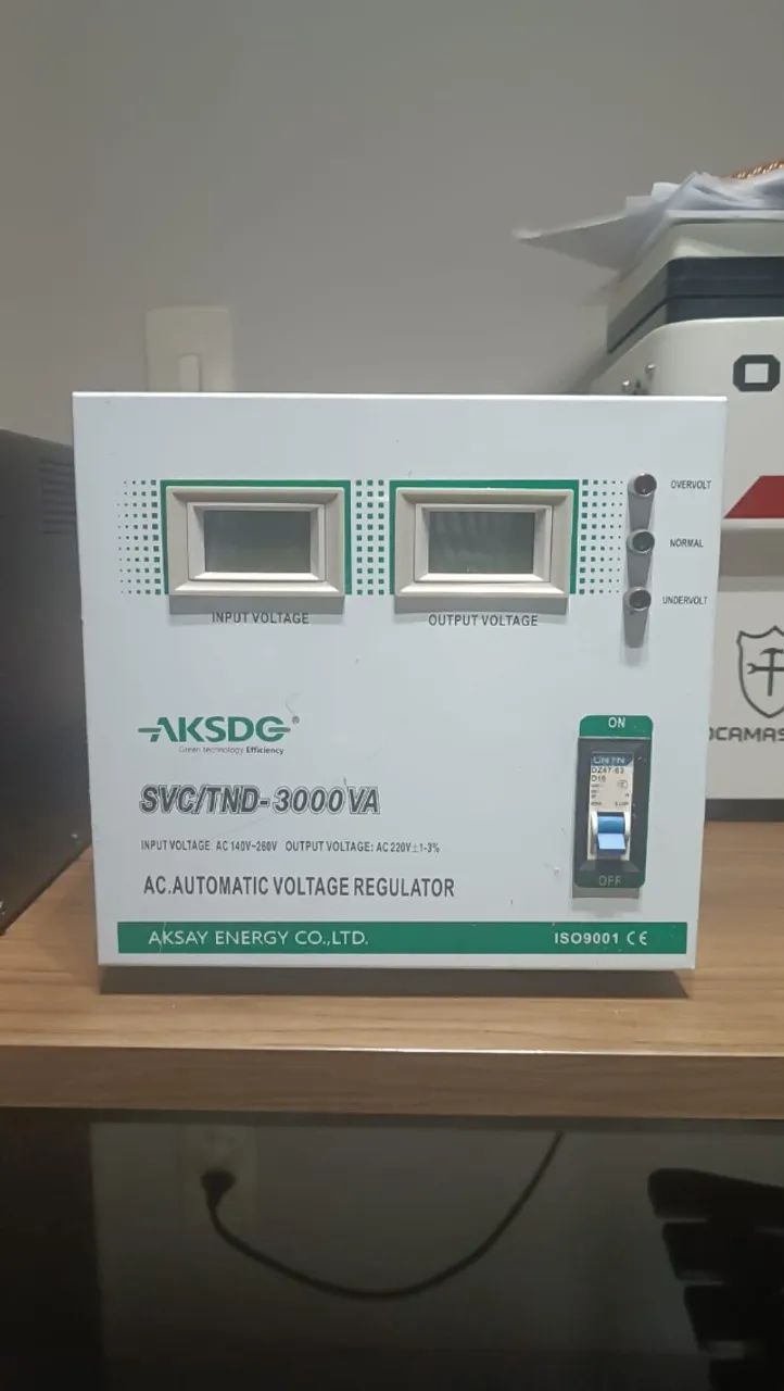 Estabilizador Svc Automático Servo 3kva