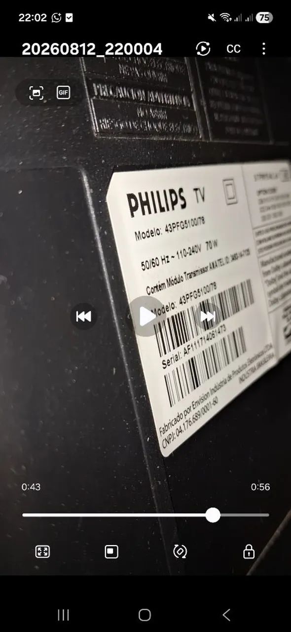 Vendo Smart tv Philips 43 polegadas  - Foto 4
