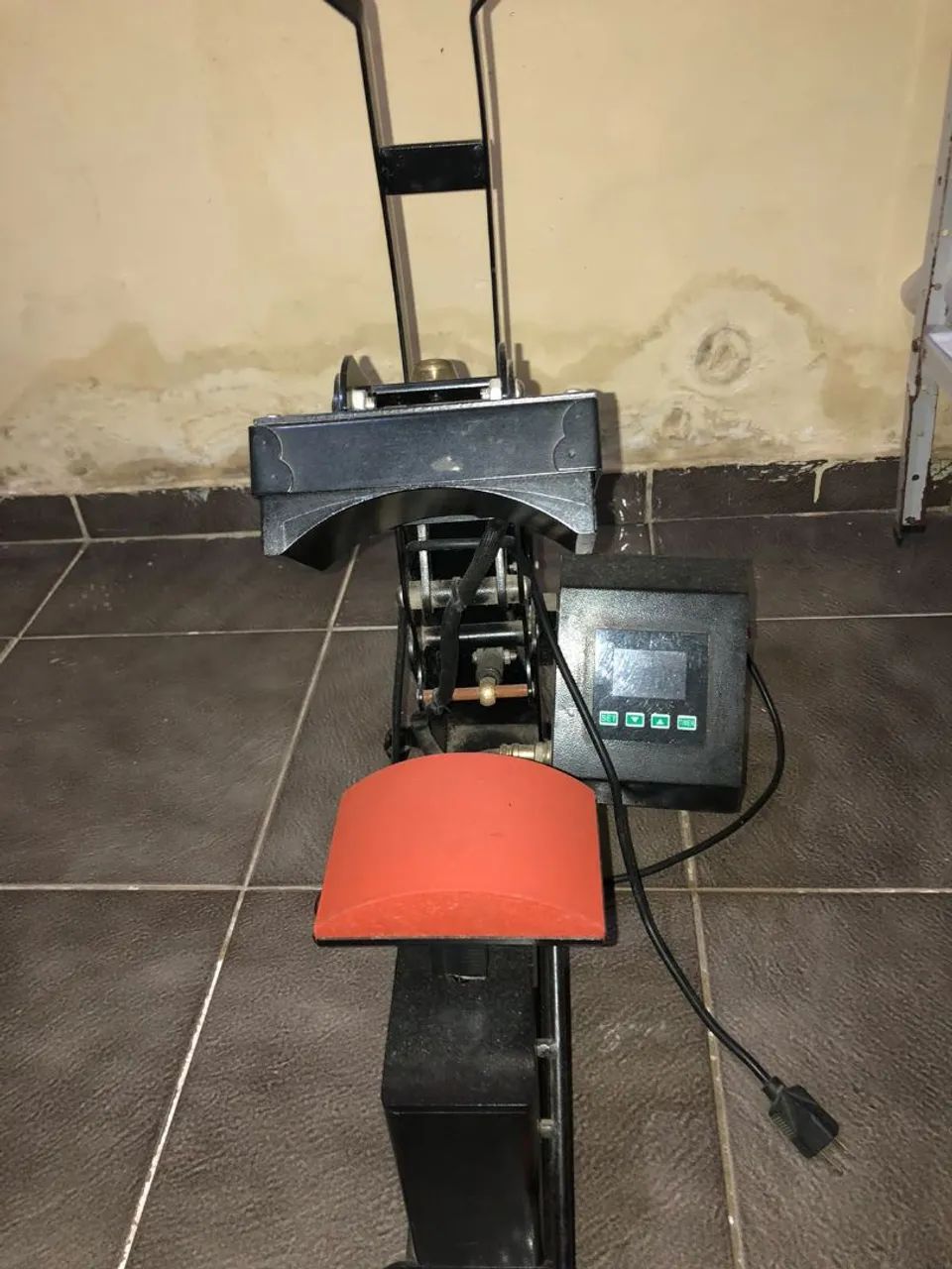 Prensa térmica para Bonés 