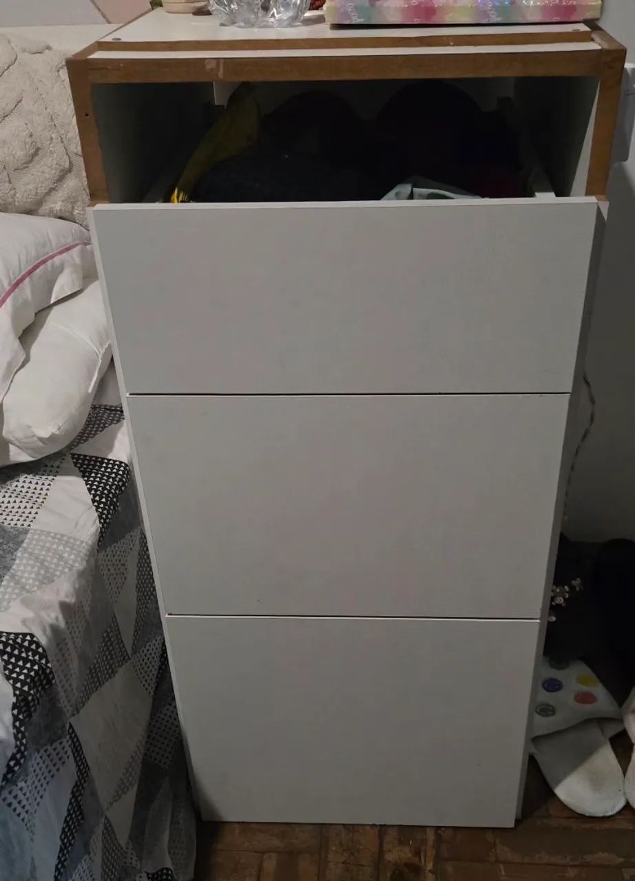 Kit quarto casal (2 Criados mudos + comoda) - Foto 3
