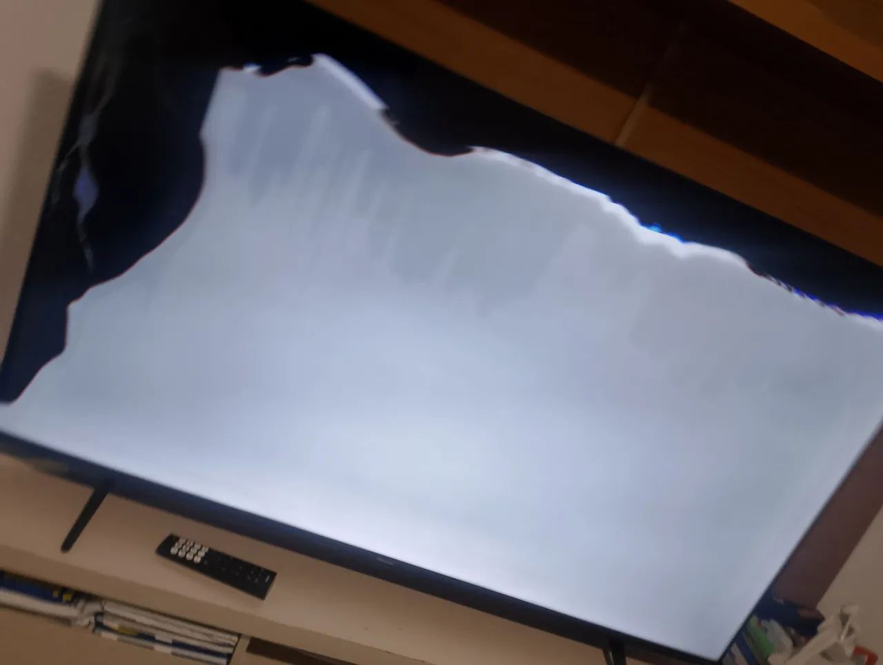 Tv Hisense 55" com tela trincada  - Foto 2