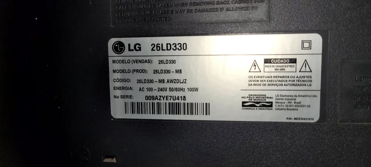 Tv LG 26 polegadas - Foto 3