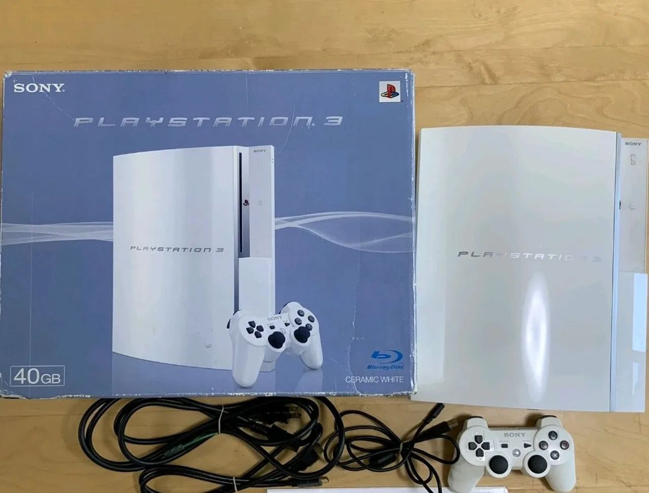 PS3 FAT VERSÃO GRAN TURISMO. - Consoles de Vídeo Game - Cremação