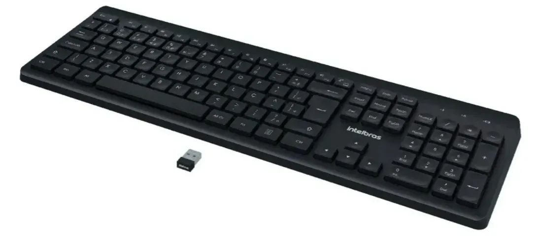 KIT TECLADO + MOUSE SEM FIO INTELBRAS CSI50 - Foto 2
